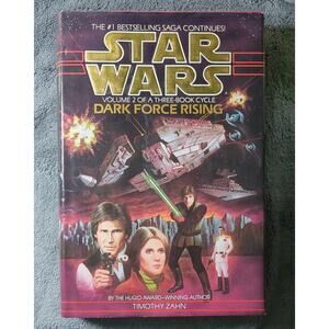 Star Wars "Dark Force Rising Vol. 2 of 3 book cycle hardcover Timothy Zahn